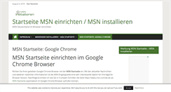 Desktop Screenshot of msn-installieren.info