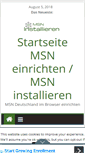 Mobile Screenshot of msn-installieren.info