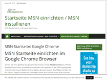 Tablet Screenshot of msn-installieren.info